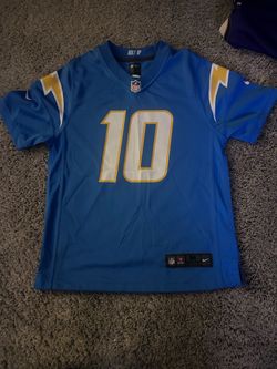 Justin Herbert #10 Los Angeles Chargers Nike NFL Football Jersey Powder Blue Size youth medium
