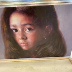 Portrait Of A Girl Art 