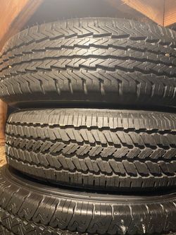 Single tire LT 265/75/16 SEMI new 95%tread life $75 each