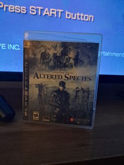 Playstation PS3 Vampire Rain Altered Species