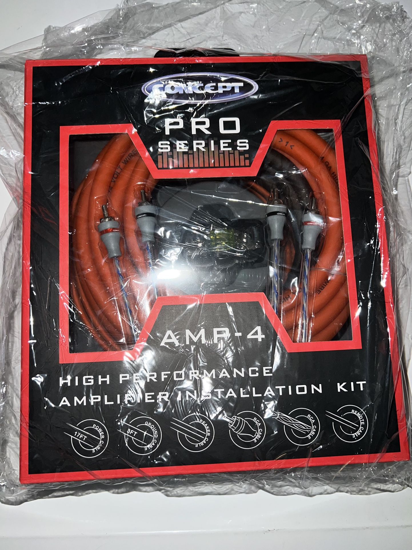 4 Gauge Amplifier Wiring Kit