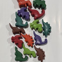 Dinosaur Shaped Crayons
