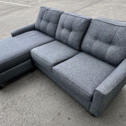 Blue Sectional Sofa 