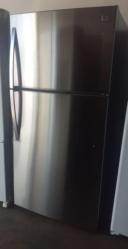 Kenmore Top Mount Stainless Steel Refrigerator

