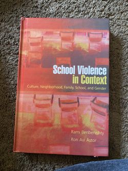 School violence in context book