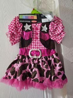 2T Cowgirl Halloween Costume
