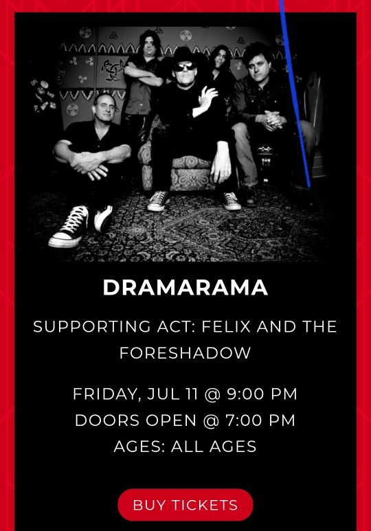 DramaRama Concert Tickets Stage Red