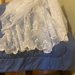 5.5 Yards Of Floral White Lace. Prince Is For All 5.5 Yards 