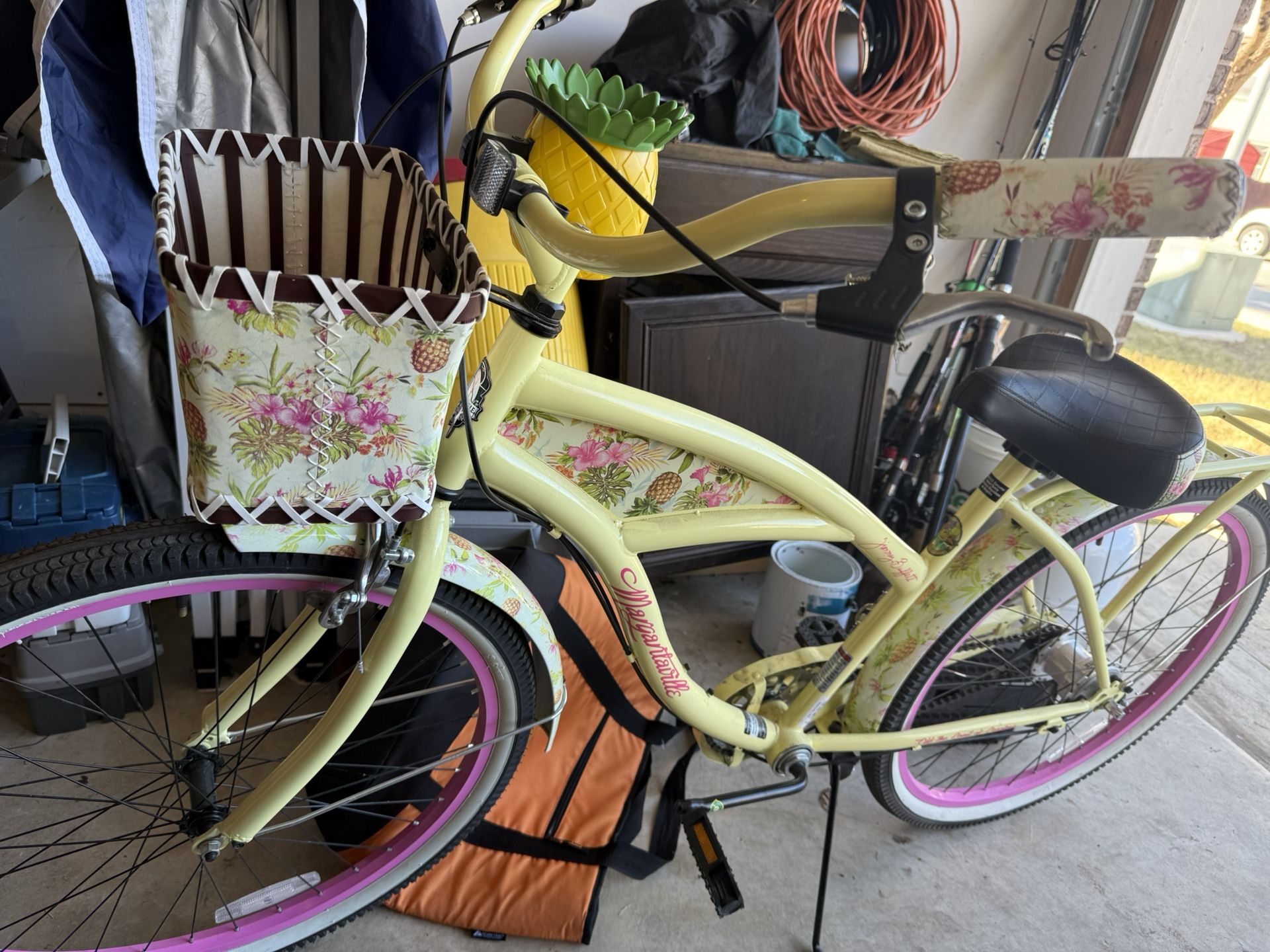 Girls Bike With Basket
