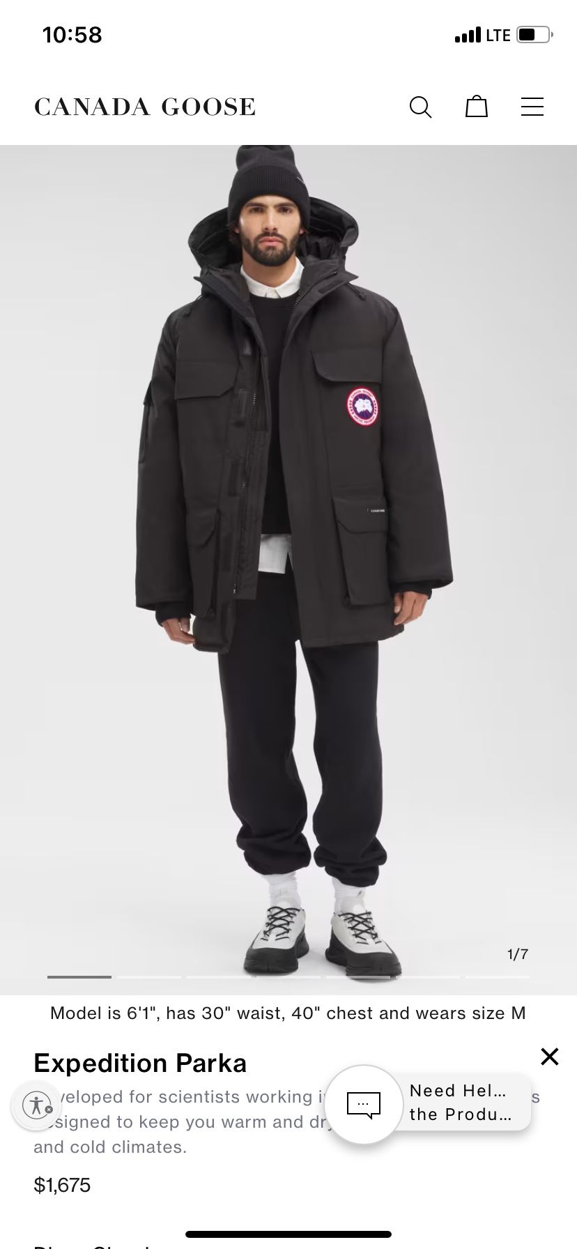 Canada Goose, Expedition Parka Coat/Jacket