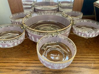 Mid-Century Modern Serving Dish Set