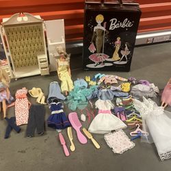 Vintage Barbie Doll Set From 60’s.