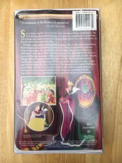 Walt Disney's Masterpiece Collection, Snow White and the 7 Dwarfs, VHS, #1524