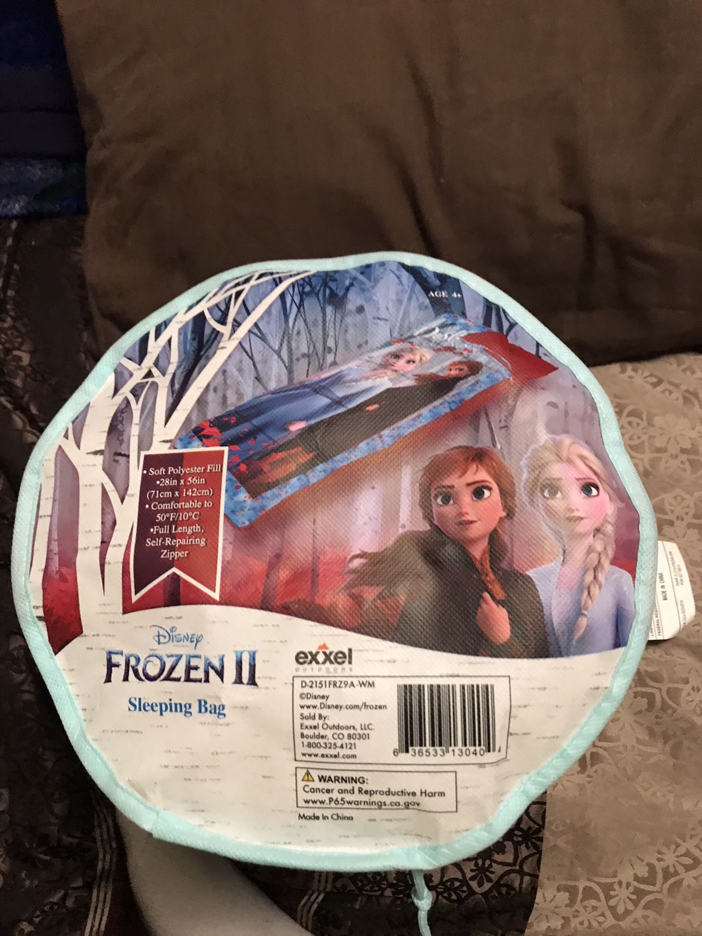 Disney’s Frozen II Anna And Elsa Sleeping Bag