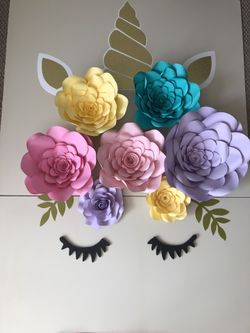 Unicornio Arreglo de flores