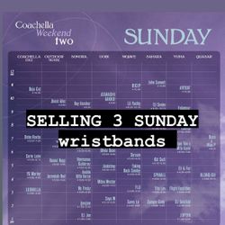 Selling Coachella Weekend 2 - SUNDAY ONLY