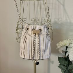 ALDO Ivory Bucket Sling Bag