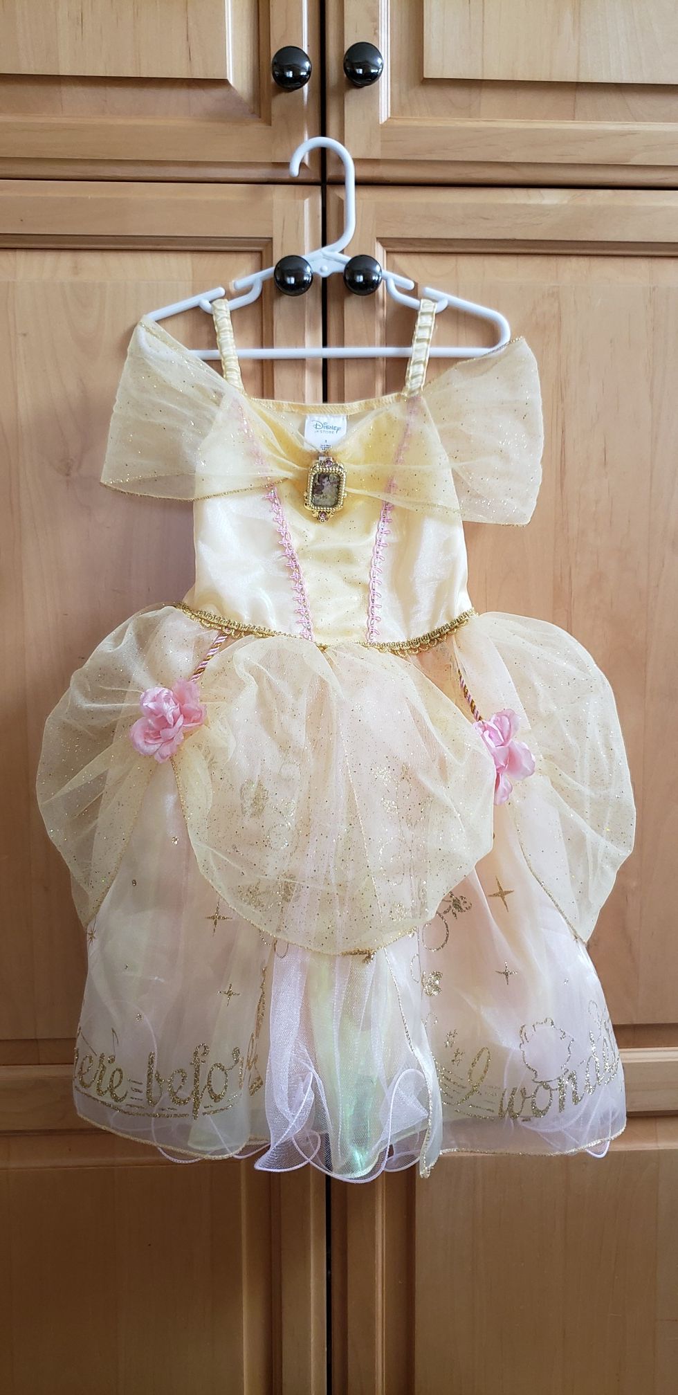 disney princess beauty and the beast Belle costume 3T