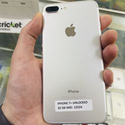 ⌚️🔥🔥iPhone 7 Plus 32gb Factory Unlocked With Warranty 