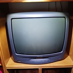 Samsung 25" Retro Gaming CRT TV With Remote, VCR