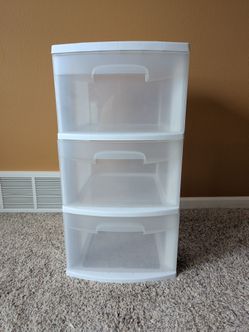 Sterlite 3 drawer organizer (5 available)