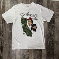 White Cheech & Chong Graphic Tee