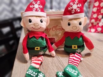 Cute Elfs Personalized With Name And Year