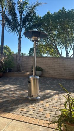Propane standing patio heater