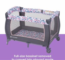play pen bed w mattress