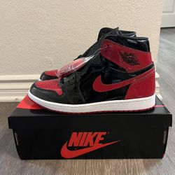 New Nike Air Jordan 1 Patent Bred 