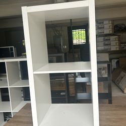 ORGANIZADOR COLOR BLANCO 2 CUBOS 