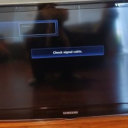 35 Inch Samsung TV With Power Chord