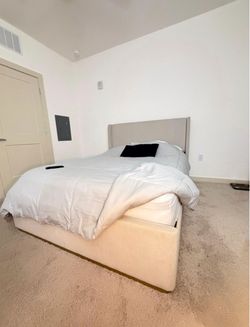 Queen Bed And  dresser