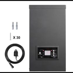 SVOPES 600 W Metal Landscape Lighting Transformer with Timer & Photocell Sensor