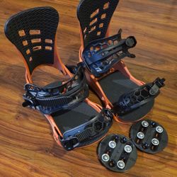 Snowboard Binding Union STR Burnt Orange