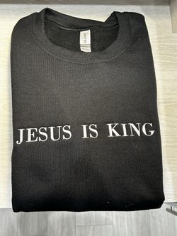 Christian Sweater- Jesus is King