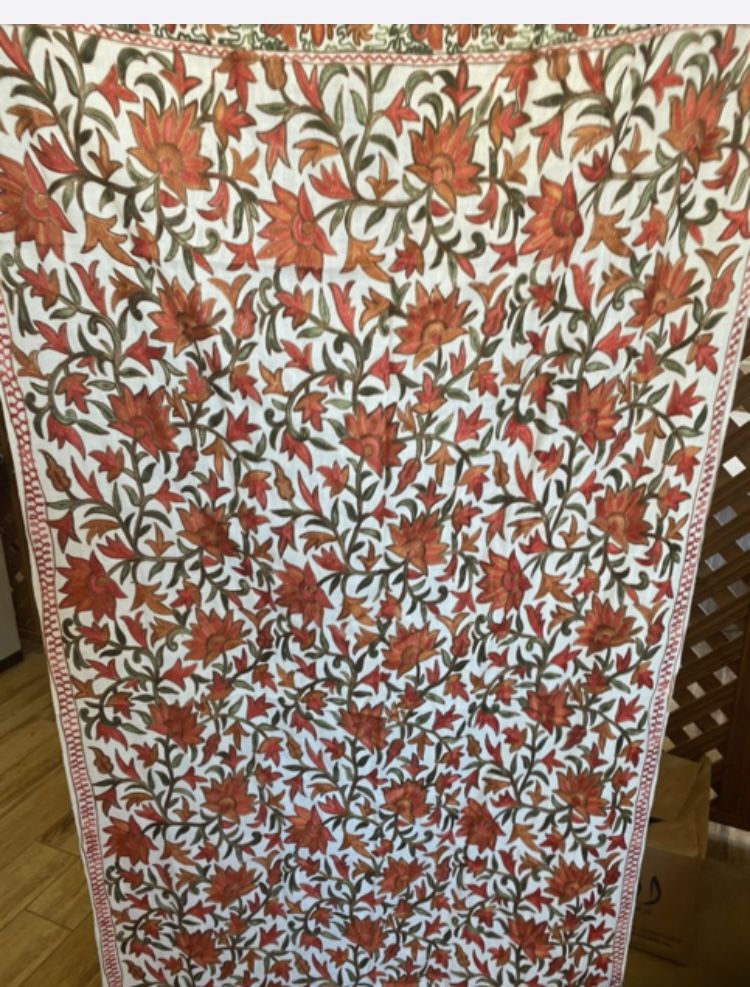 Embroidered Scarf 