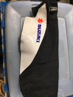 Rm 85 seat cover Suzuki dirt bike .