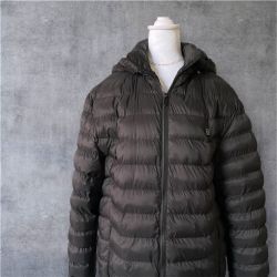 USB Charging Warming Puffer Coat Unisex Size 2XL