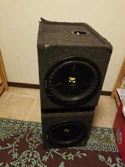 Subwoofer kicker 10"