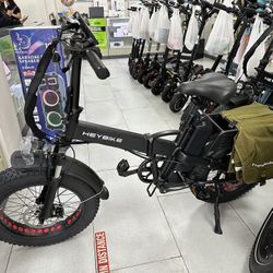 HeyBike Electric Bicycle 28MPH! Finance For $50 Down Payment!!