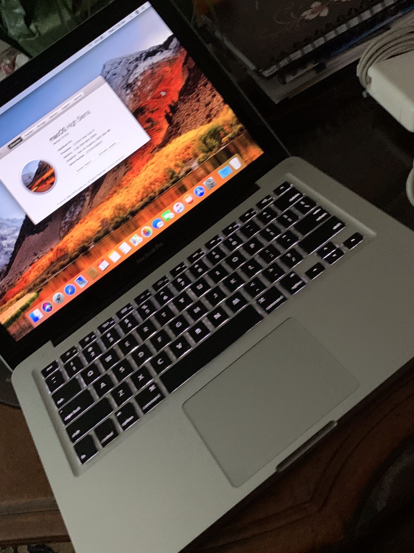Apple MacBook Pro 13 Inches 4GB Ram, Core I5 Processor 500gb Storage W, Logic X, Final Cut, Adobe Photoshop, Etc $375