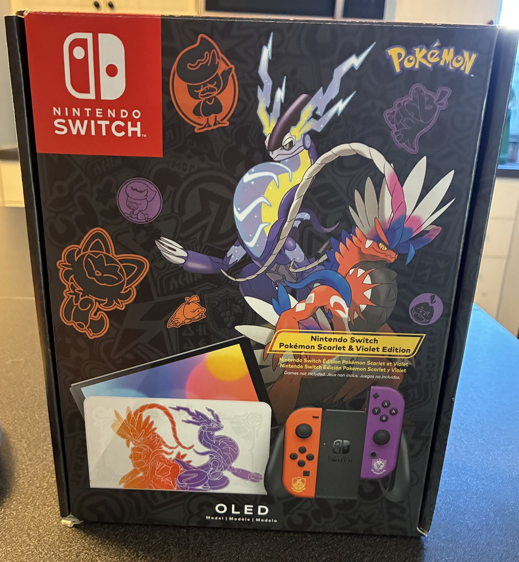 Pokemon Scarlet And Violet Nintendo Switch OLED