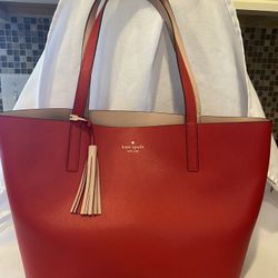 Kate Spade Large Red Tote