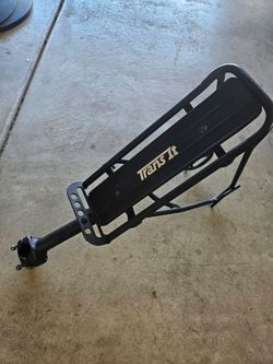 Transit bike seatpost rack