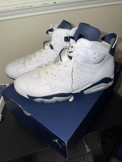 Air Jordan 6 Retro White Midnight Navy