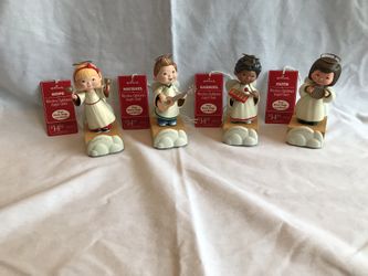Hallmark Christmas Pageant Singing Angel Chior - Michael, Gabriel, Faith & Hope