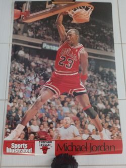  1990 Sports Illustrated Michael Jordan poster