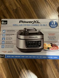 PowerXL 12 In 1 6-qt. Grill Air Fryer Combo
