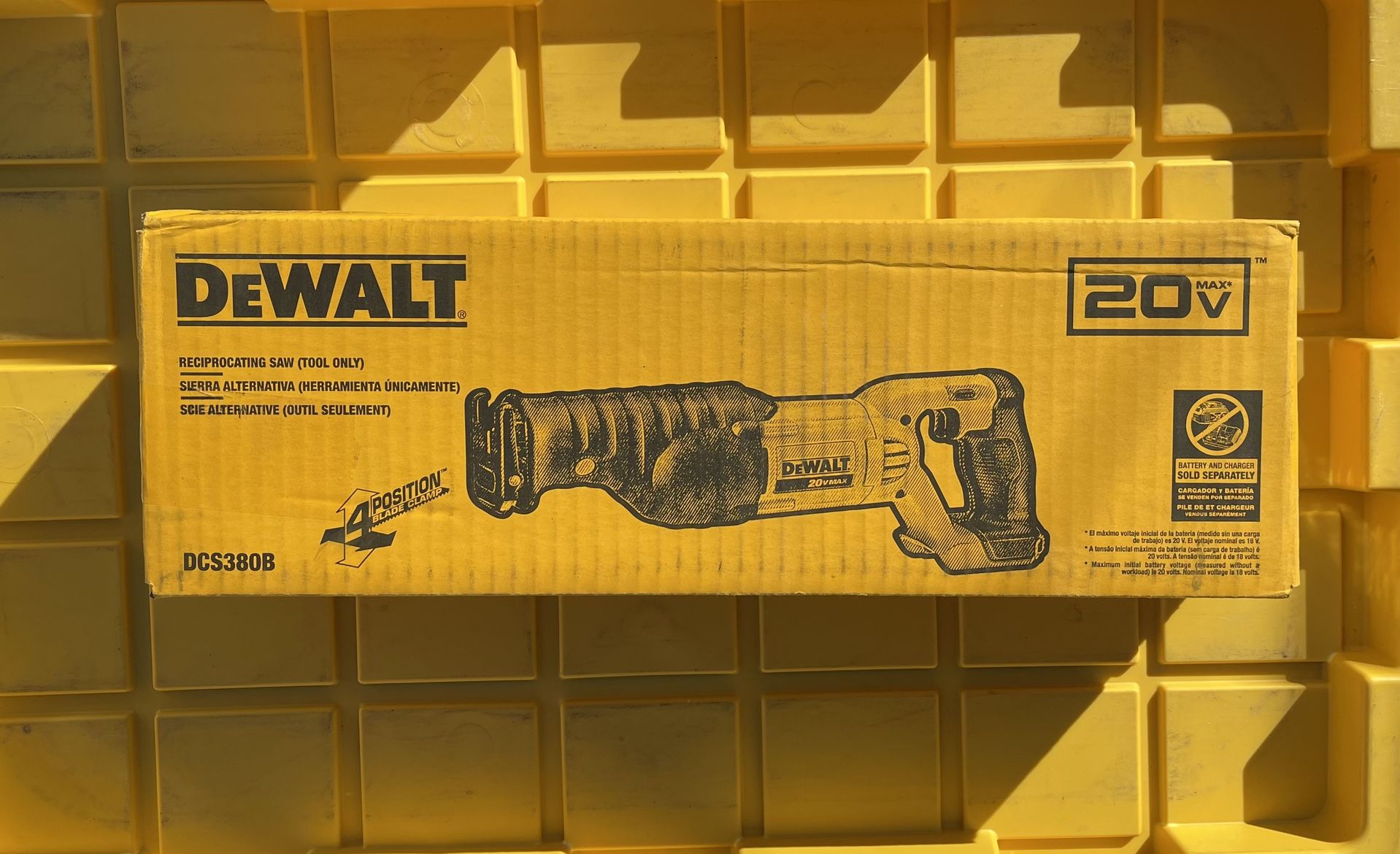 Dewalt 20v Reciprocating  Saw 